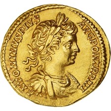 Caracalla, Aureus, 201, Rome, Gold, XF, Calicó:2849, RIC:52