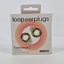 Loop Experience 2 Earplugs for Live Events, Concerts, Festivals and Nights Out