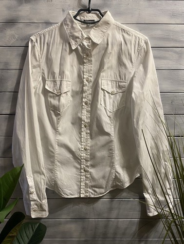 Jil Sander, Rare Luxury Jil Sander Shirt Button Blouses Vintage.