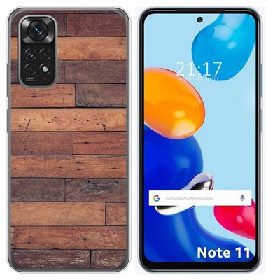 Silikonhülle Für Xiaomi Redmi Note 11 / 11s Design Holz 03 Muster