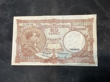 Belgium 1948 20 Francs Banknote.  N3448