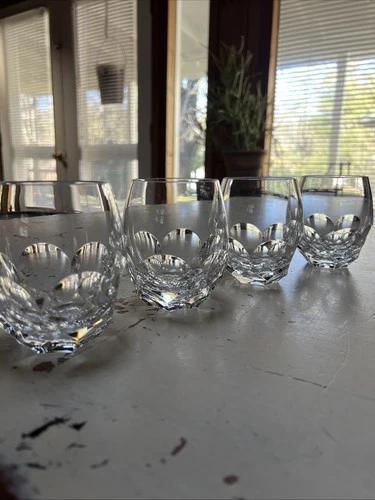 Steuben Crystal TORTOISE Old Fashioned Glass(s) Set Of 4 Perfect Condition