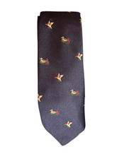 ANDHURST Custom Collection Mens Tie Ducks Dar...