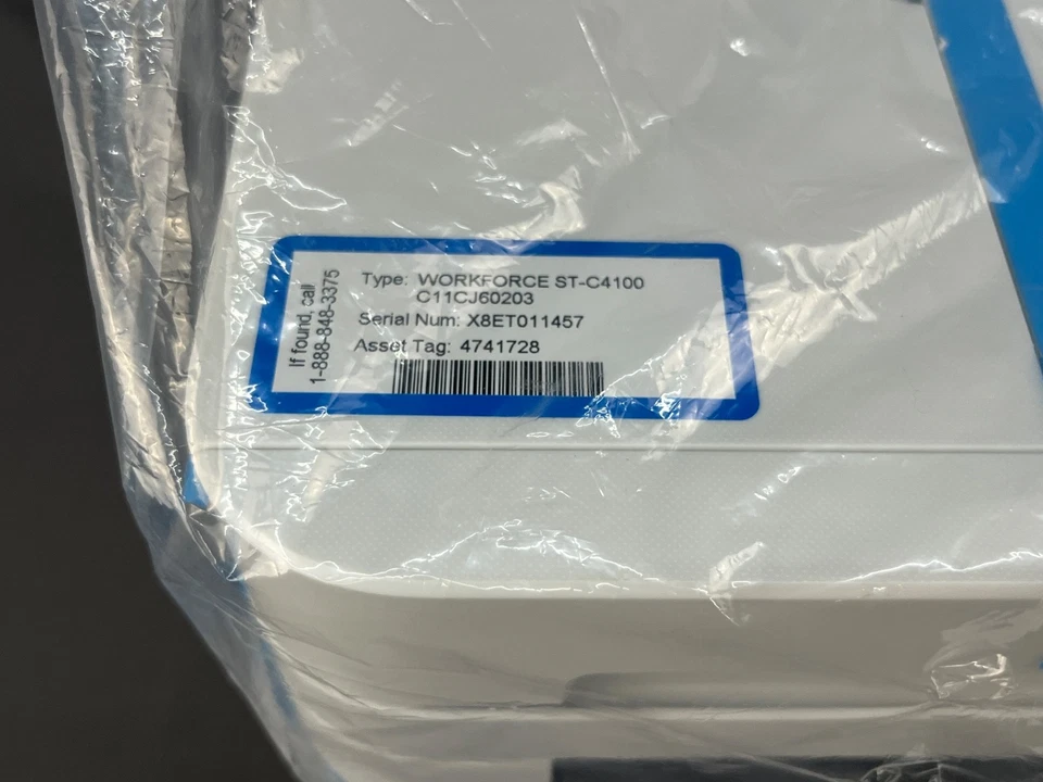 New Epson Workforce ST-C4100 Wireless Inkjet Multifunction Printer in Box + Ink - Image 3 of 4