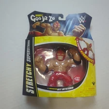 New Heroes Of Goo Jit Zu WWE Stretchy Figure Toy Superstars Rey Mysterio Strech