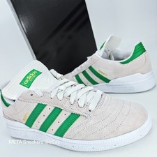 Adidas US 10 Men's White Green Gold Retro Suede Skate Busenitz Pro JH8133 NIB