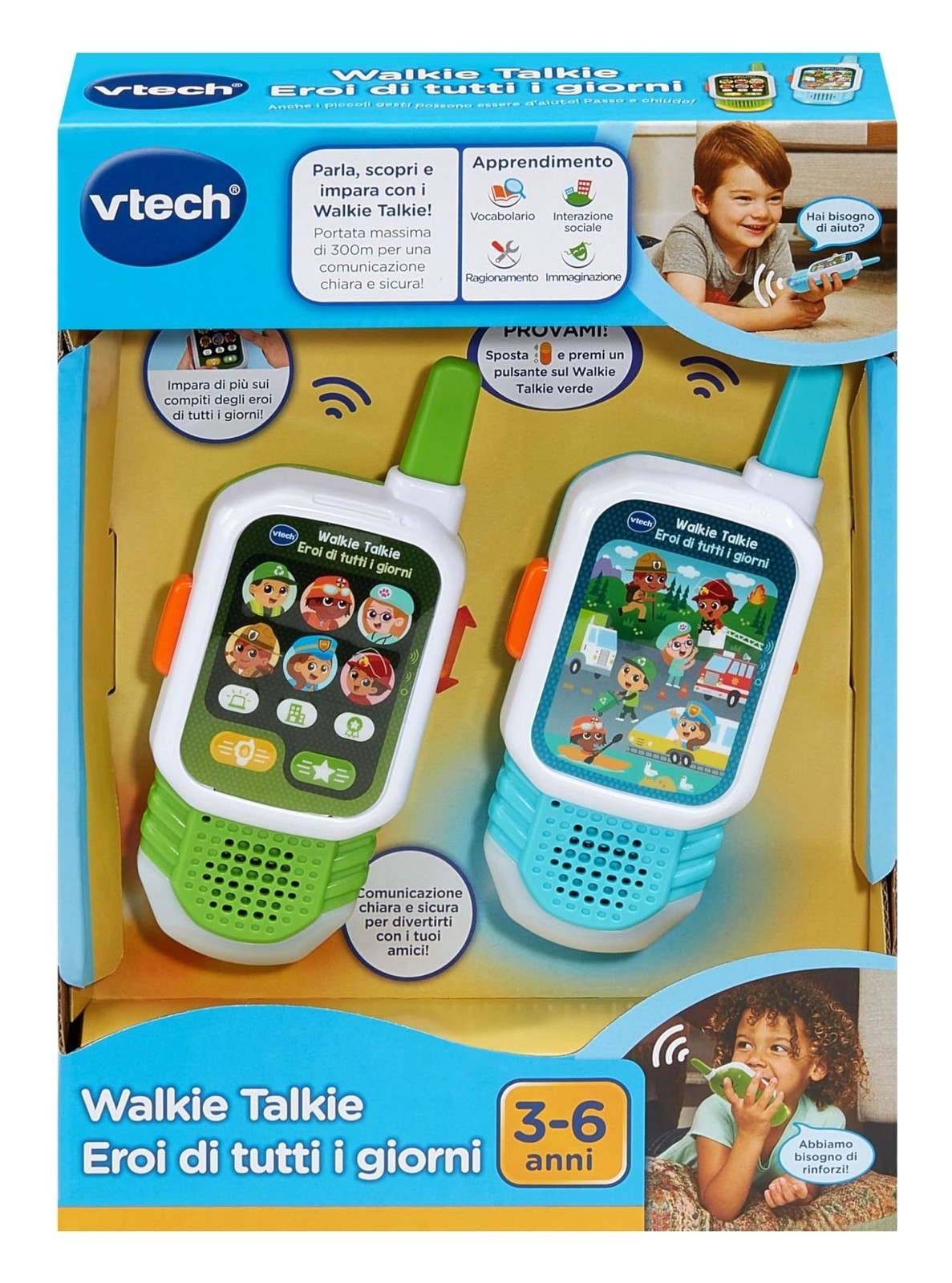 Merchandising Vtech: Walkie Talkie - Eroi Di Tutti I Giorni