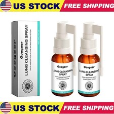 Natural Spray for Lung and Respiratory Support Herbal Cleansing Spray 1-5 PACK