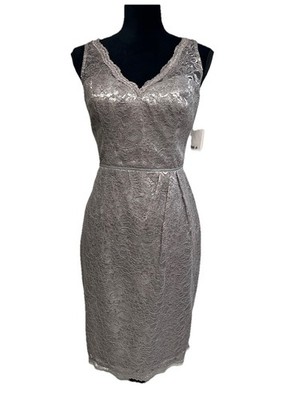 chinese dress ladies French Lace Silver Mother of the wedding dress – Aphrodite Malta main image 0