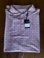 NWT MENS AHEAD PERFORMANCE POLO, SIZE: L, COL...
