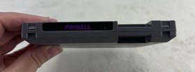 Pinball Nintendo NES Vintage Game Cartridge With Manual