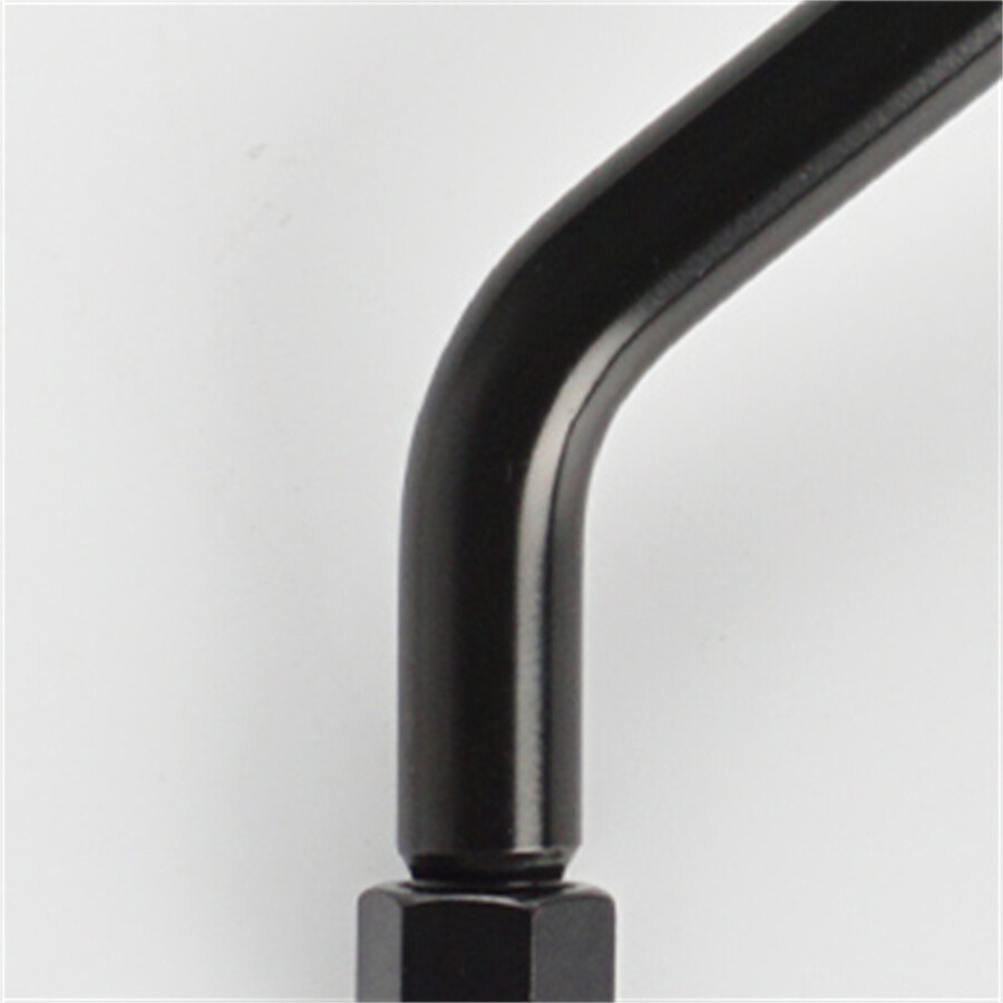 Universal Motorrad Spiegel 10MM/8MM - 360° Drehbarer Chrom Rückspiegel Für Motorräder & Roller