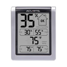Humidity Monitor Wireless Digital Indoor Thermometer with Temp Gauge Fit