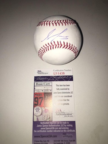 ALEX REYES ST LOUIS CARDINALS STAR JSA SIGNED SS ROMLB BASEBALL COA - Picture 2 of 3