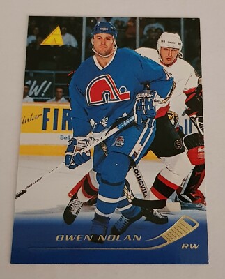NHL Card, Owen Nolan, #12, Colorado Avalanche, Pinnacle, 1995, 