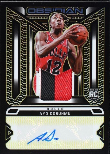 Ayo Dosunmu RC rookie jsy auto /99シリ 未開封 Ayo Dosunmu Trading