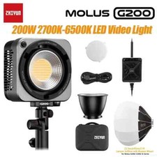 Zhiyun G200 2700K-6500K Led Video Light for Photography with 65D Lantern Softbox