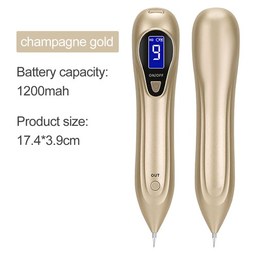 LCD Laser Plasma Skin Tag Remover Age Spot Pen Mole Wart Tattoo Removal Machine - Picture 17 of 20