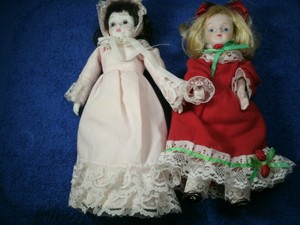 vintage ceramic dolls