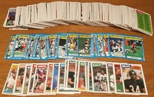 1987 Topps Football Complete Set #1-396 plus 1000 Yard Club #1-24