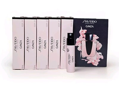 Shiseido Ginza 5x 0,8 ml Eau de Parfum Spray Proben