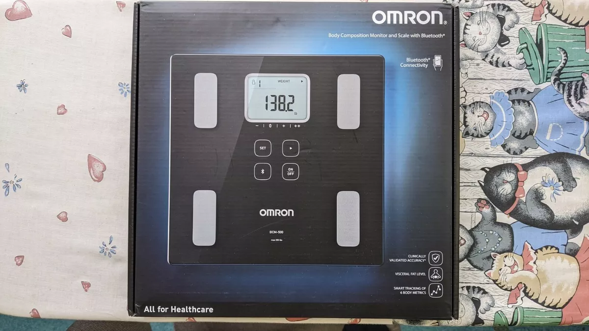 Omron BCM500 Bluetooth Body Composition Monitor And Scale, 57 OFF