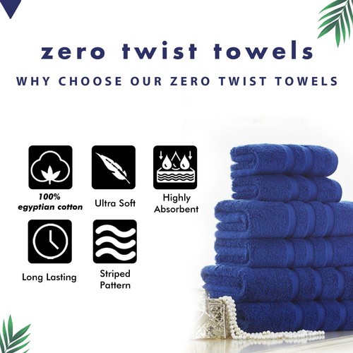 100% Egyptian Cotton Towel Soft Hotel Quality Hand Bath Towels Sheet 550 GSM - Picture 55 of 112