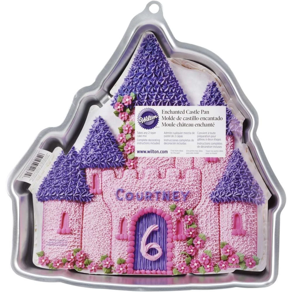 New Wilton ENCHANTED CASTLE Princess Girl Party Birthday CAKE PAN Mold 2105-2031