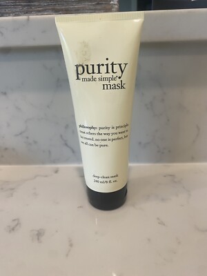 PHILOSOPHY PURITY MADE SIMPLE  DEEP-CLEAN MASK 8 oz NEW & SEALED *Read