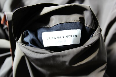 BNWT SS19 DRIES VAN NOTEN REVERSIBLE COAT 48 | eBay