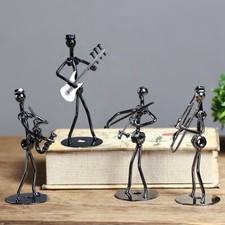 Men/Women Music Band Crafts Home DéCor Tabletop Statue Sculpture Figurine