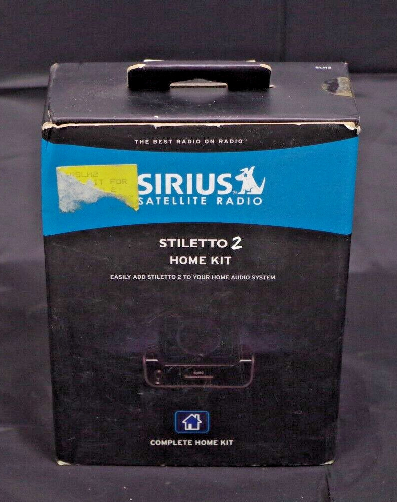 Sirius Hoods SLH2 Home Satellite Radio Receiver and Home Kit (New/Other)