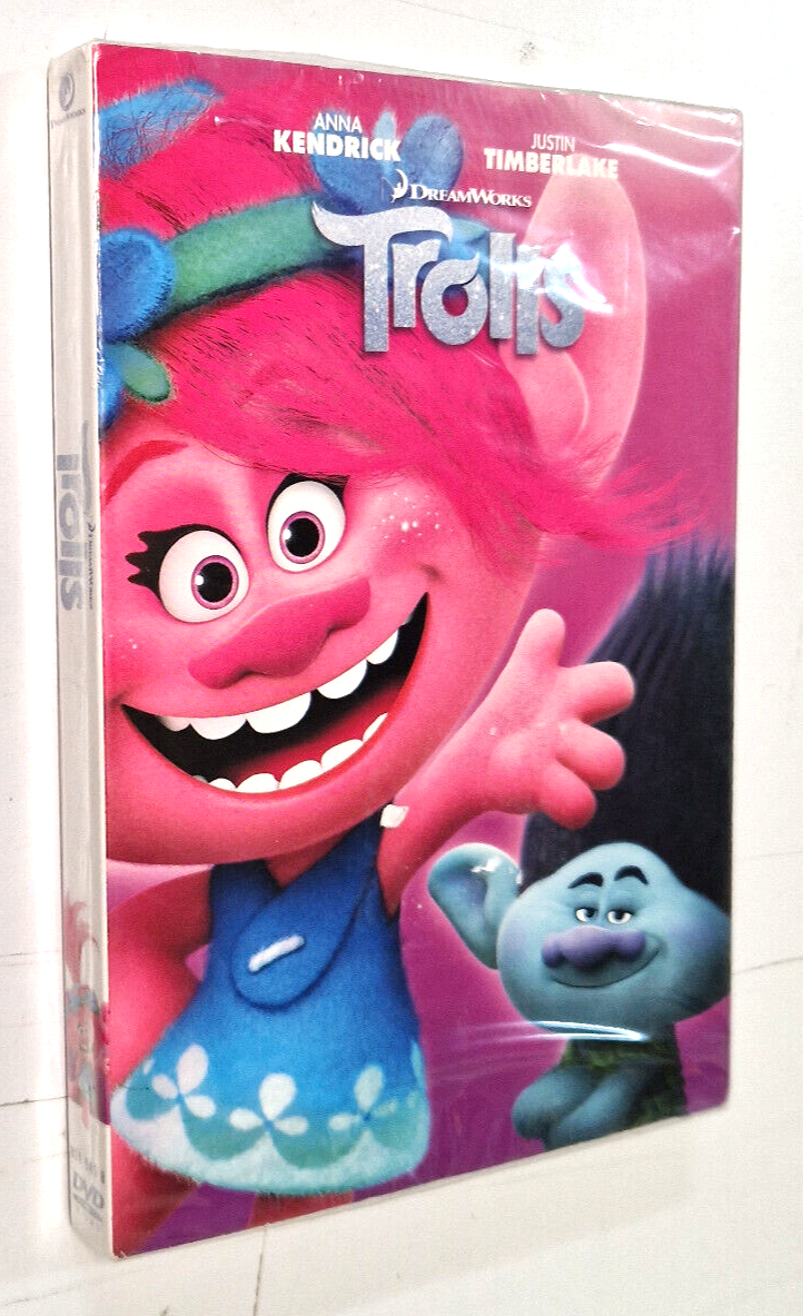 Trolls - Dvd Nuovo Dreamworks (2016)