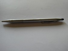 Vintage CROSS Classic Century Silver Chrome Ballpoint Pen USA No Ink- Preowned