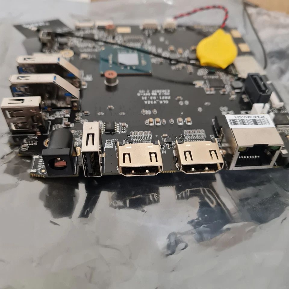 Lotto Stock di 10 Schede Madri per MINI PC - CPU- Intel J4125, 1x slot ram  DDR4 - Immagine 2 di 4