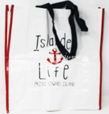 Prince Edward Island PEI Tote Grocery Bag Reusable Shopping 2pc Islander Life