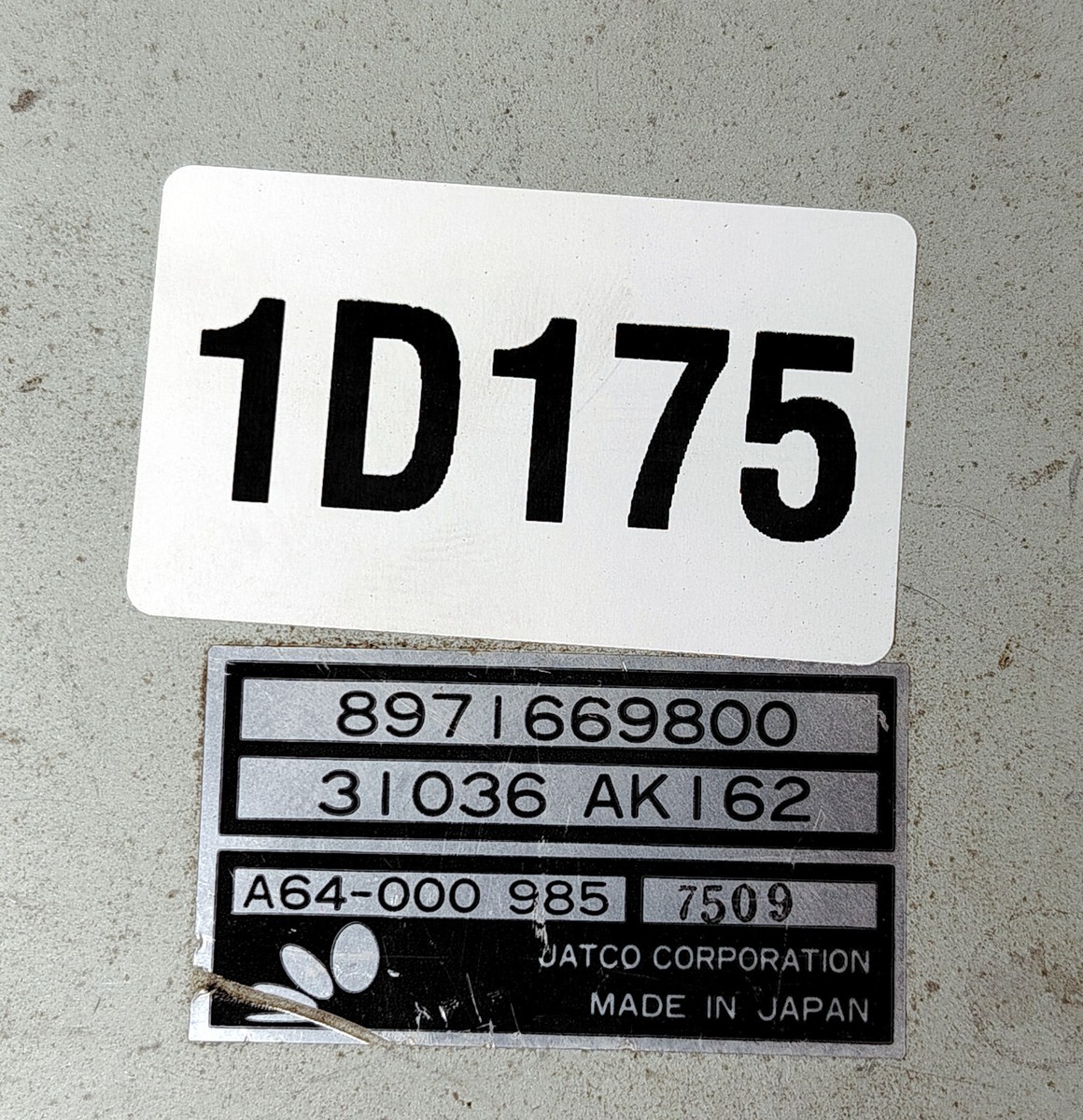 1998 Isuzu NPR Transmission Control Module TCM 8971669800 1998 Isuzu NPR Transmission Control Module TCM 8971669800