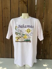 Bahamas Islands Single Stitch T-shirt Medium.