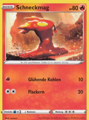 Schneckmag 034/264 Fusions Angriff Pokemon Karte Deutsch