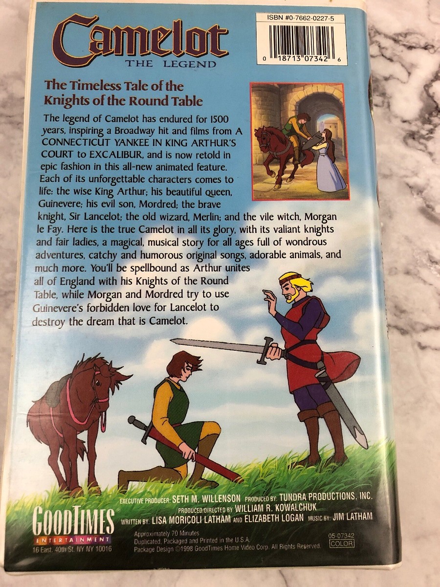 Camelot The Legend VHS 1998 | eBay