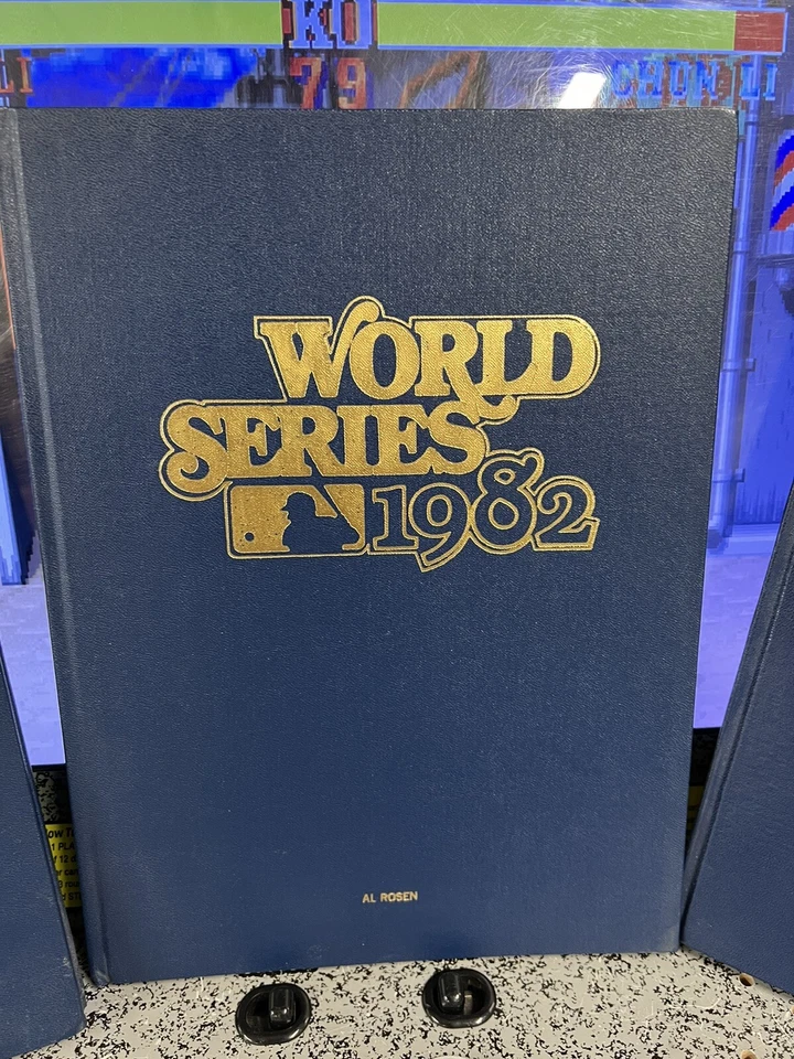 3 Programas Serie Mundial Tapa Dura Colección Personal Firmada Autografiada Al Rosen Foto 4 de 4
