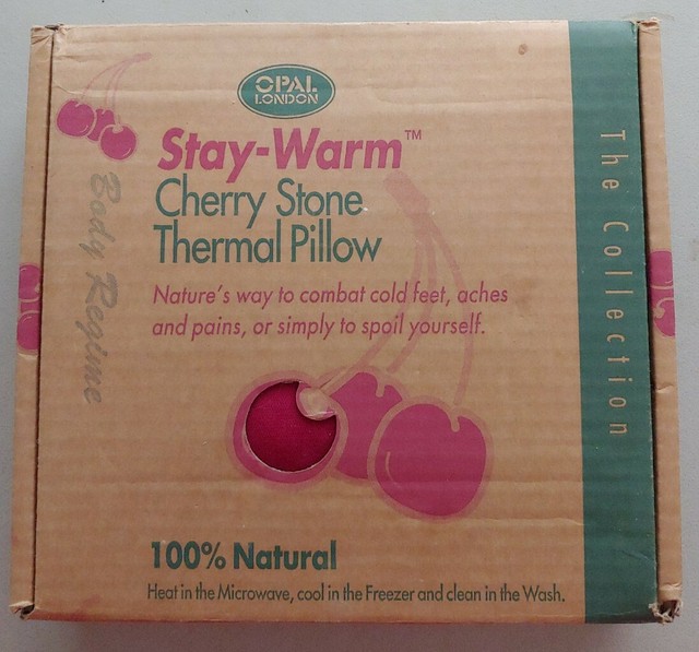 opal cherry stone pillow