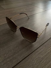 Glasses Gucci Gold Vintage Sun