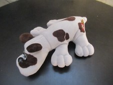 Vintage 1985 Tonka Pound Puppies Plush 8.5" Grey and Brown