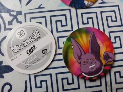 Cap Tazo (Nº 29) - Panini Dragon Ball Super Caps Slammer Slammer
