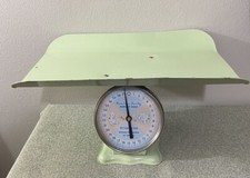 Vintage American Family Baby Scale - Green
