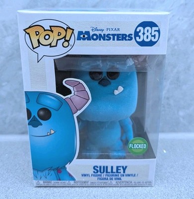 Funko Pop! Disney: Monsters, Inc. Sulley (beflockt) #385 + Hard Stack Protector