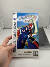 Mega Man X4 - (Sega Saturn) Game Complete CIB w/ Manual & Registration