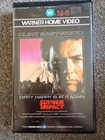 Sudden Impact - Dirty Harry - Warner Pre Cert Big Box Ex Rental VHS