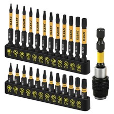 Tamper Proof Torx Bit Set 25 Pieces T5-t40 Torx Security Bits Set Torque Star Tamper Proof Torx Bit Set 25 Pieces T5-t40 Torx Security Bits Set Torque Star
